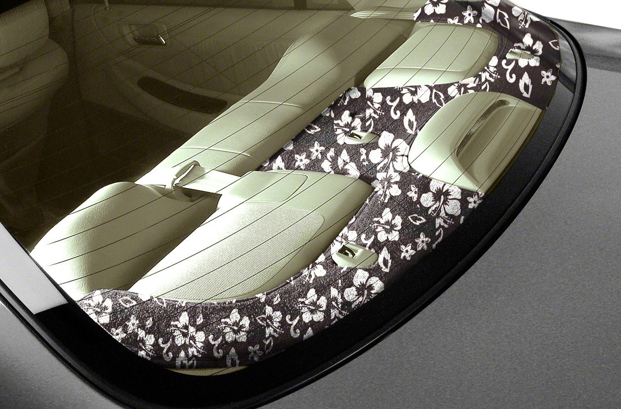 Designer Velour Rear Deck Cover for  Faraday Future FF91 