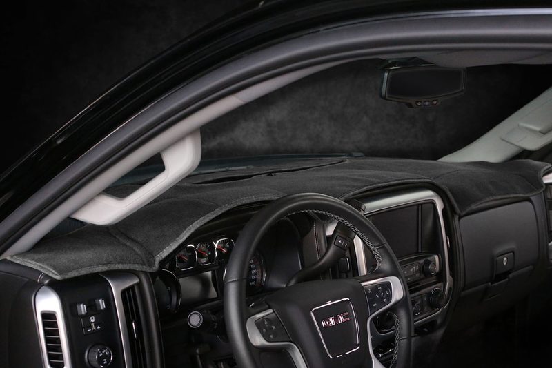 GMC Sierra dash cover in black