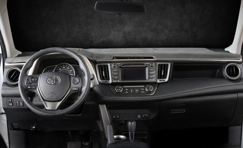 RAV4 custom dash cover charcoal