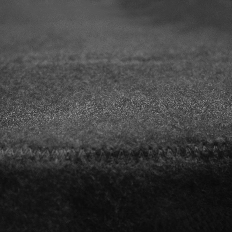 Dash cover closeup black