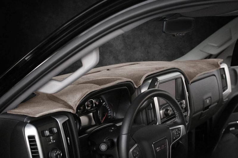 GMC Sierra dash cover in taupe