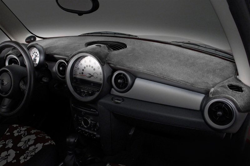 Mini Cooper dash cover in black