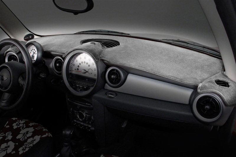 Mini Cooper dash cover in charcoal