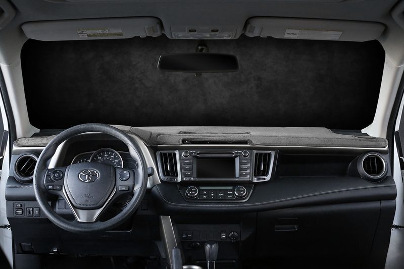 RAV4 custom fit dash cover in charcoal