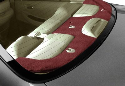 Velour Rear Deck Cover for 2017 Jaguar XF 
