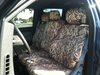 Custom seat cover in Mossy Oak Shadowgrass fabric (customer photo)