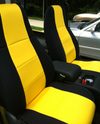Custom seat cover in Neoprene fabric (customer photo)
