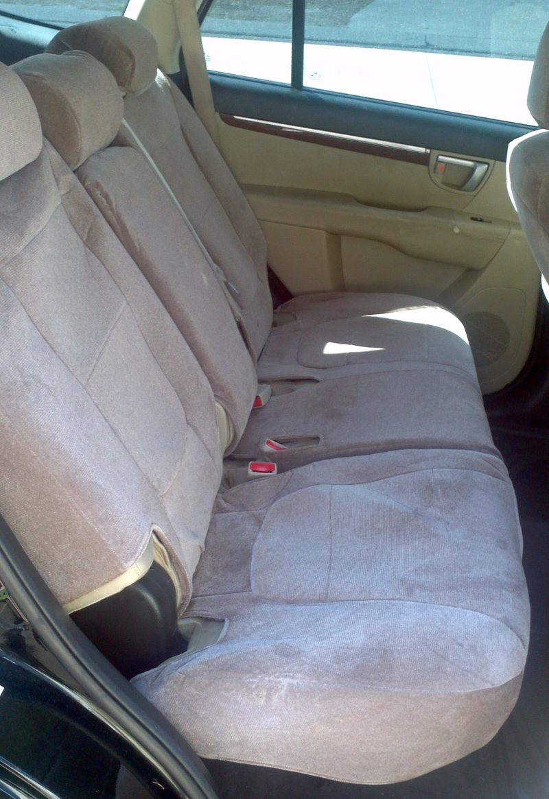Custom seat cover in Velour fabric (customer photo)