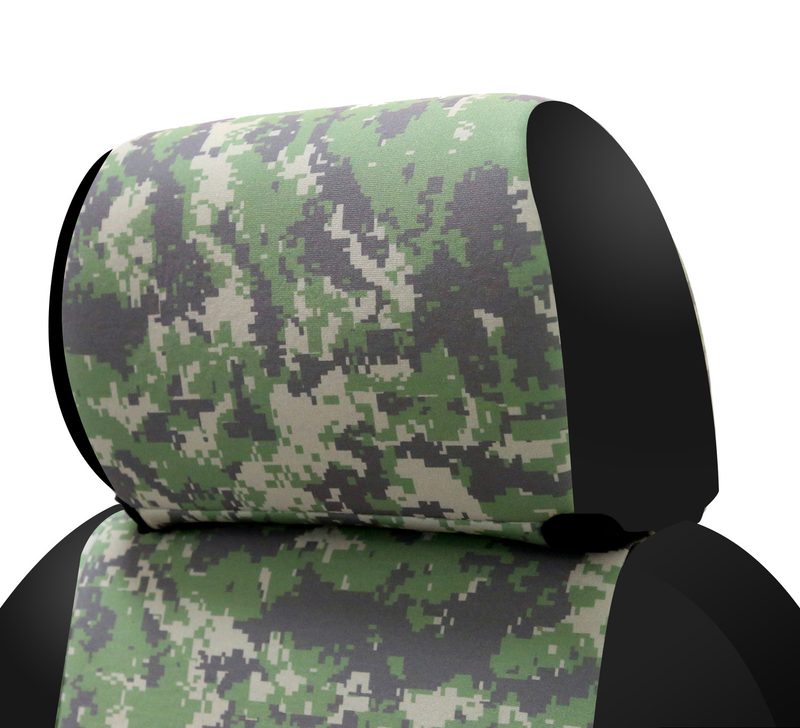 Digital Camo Jungle headrest cover