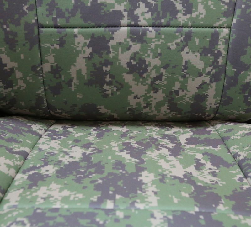 Digital Camo Jungle custom fit seat cover