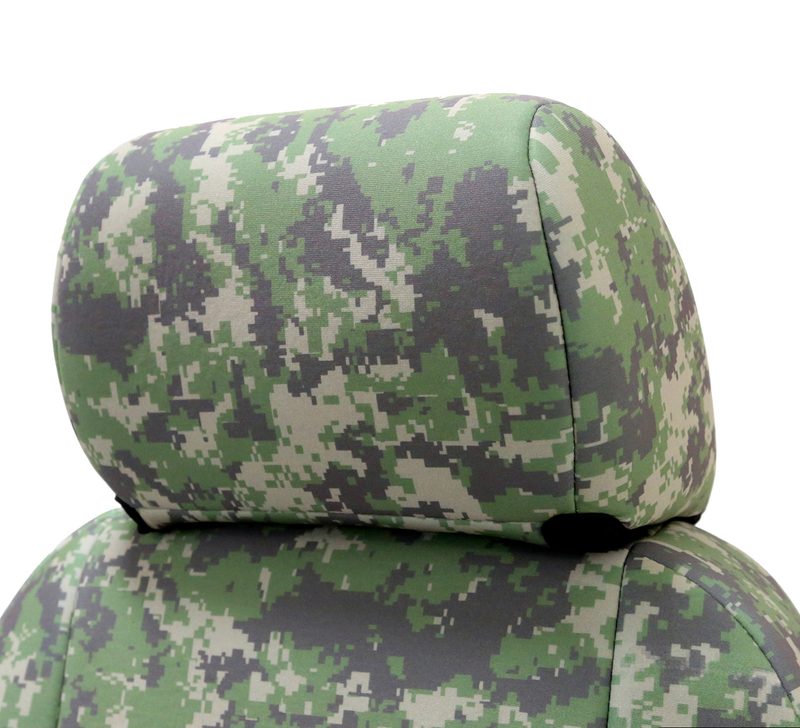 Digital Camo Jungle headrest cover