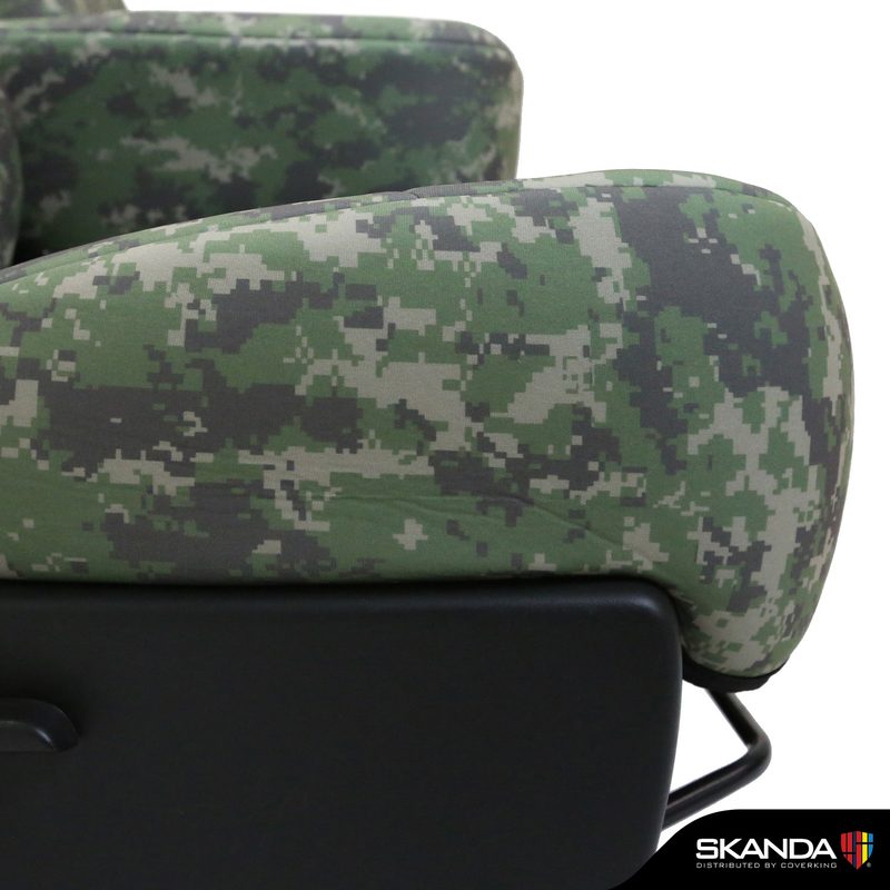 Digital Camo Jungle seat bottom cover