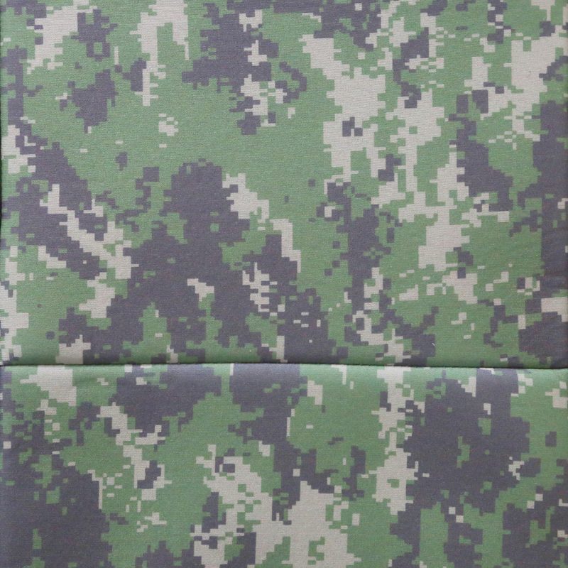 Digital Camo Jungle fabric close-up