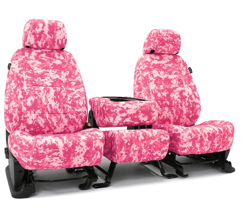 Digital Camo Pink seat covers