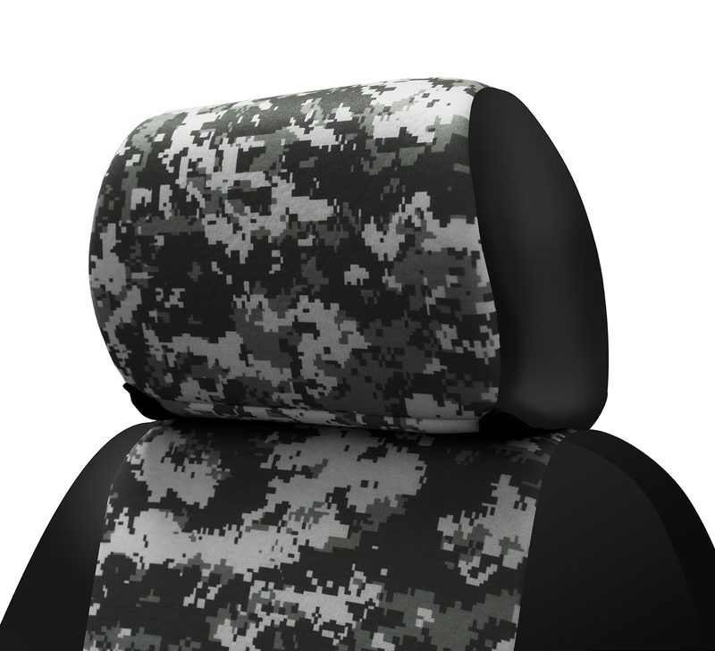 Digital Camo Urban headrest cover