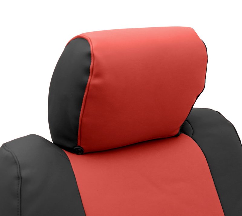 Leatherette headrest cover