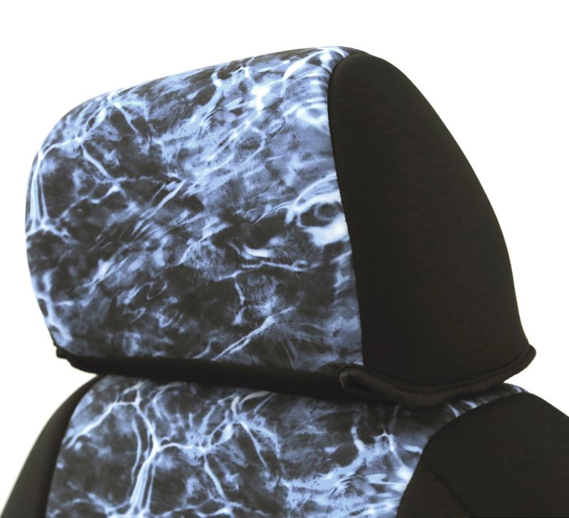 Mossy Oak Bluefin headrest cover