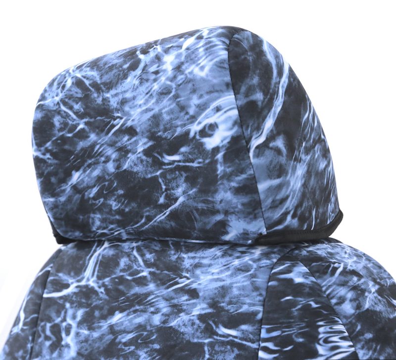 Mossy Oak Bluefin headrest cover