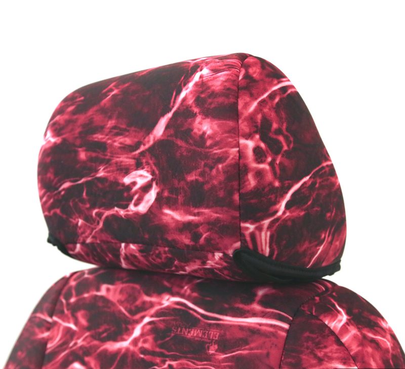 Mossy Oak Crimson headrest cover