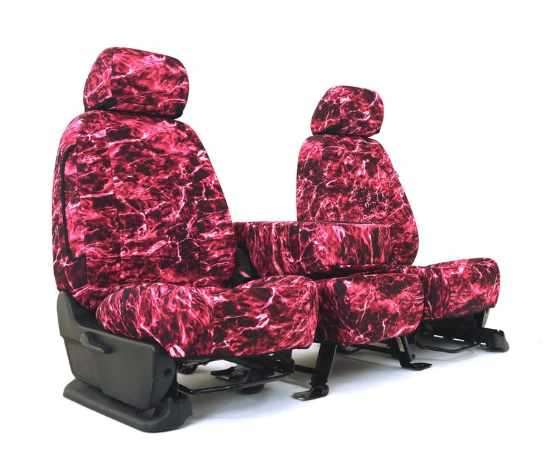 Mossy Oak Crimson seat covers