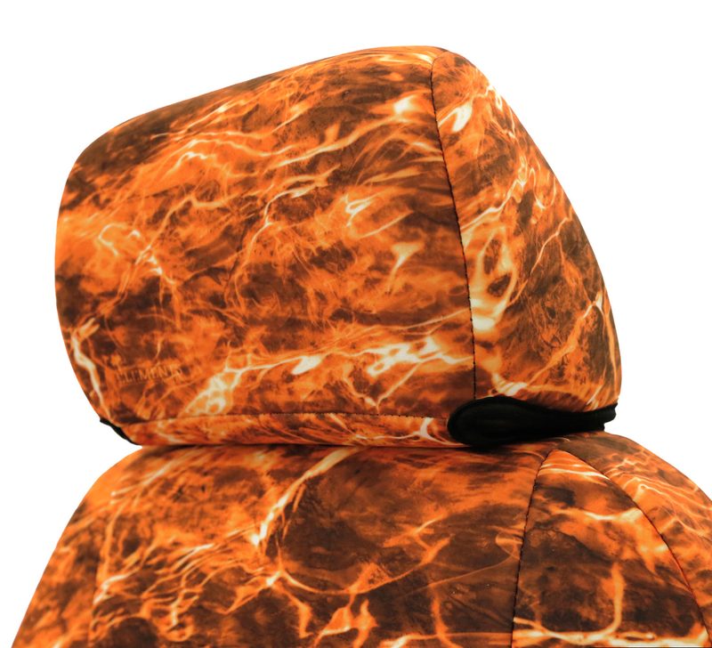 Mossy Oak Sunset headrest cover