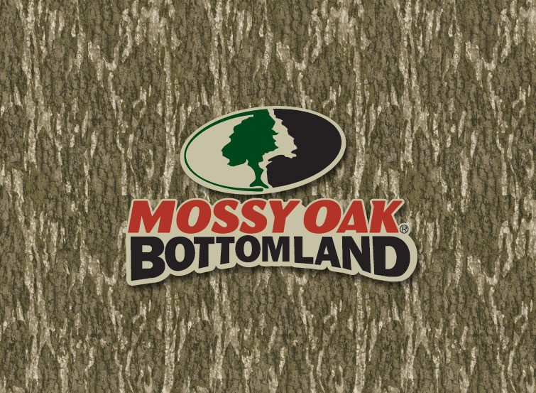 Mossy Oak Bottomland logo background
