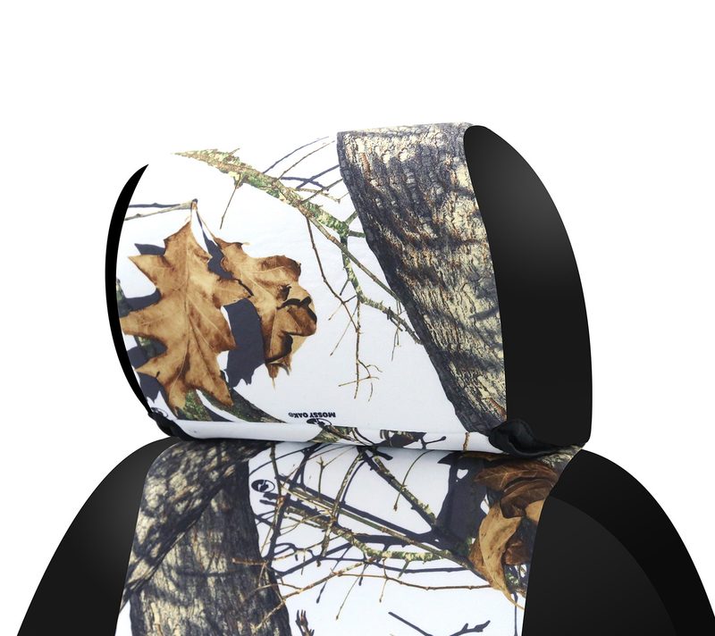 Mossy Oak Break-Up Winter headrest cover