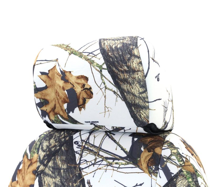 Mossy Oak Break-Up Winter headrest cover