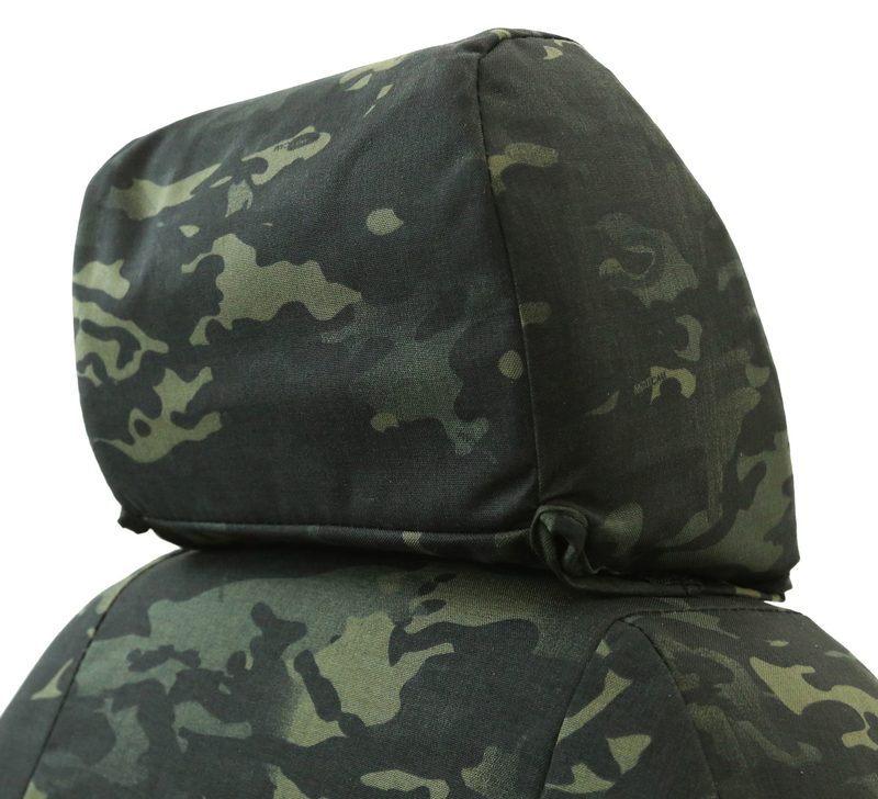 Multicam Black headrest cover