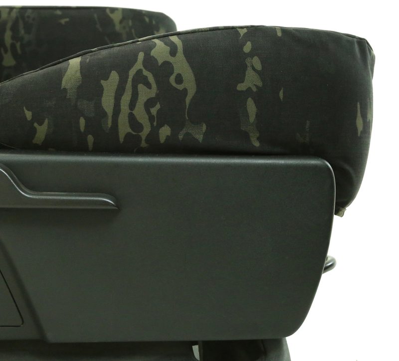 Multicam Black seat bottom cover