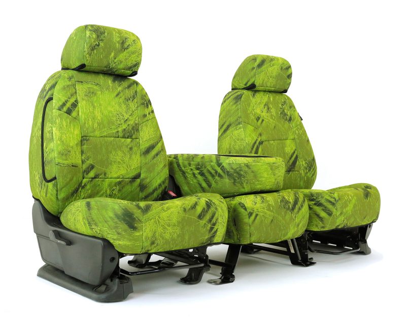Realtree Fishing Dark Lime seat covers