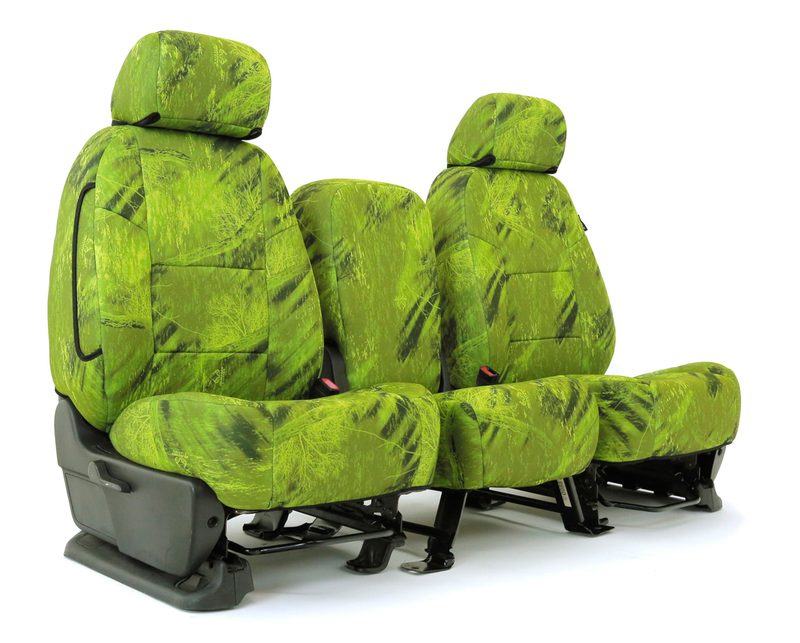 Realtree Fishing Dark Lime seat covers