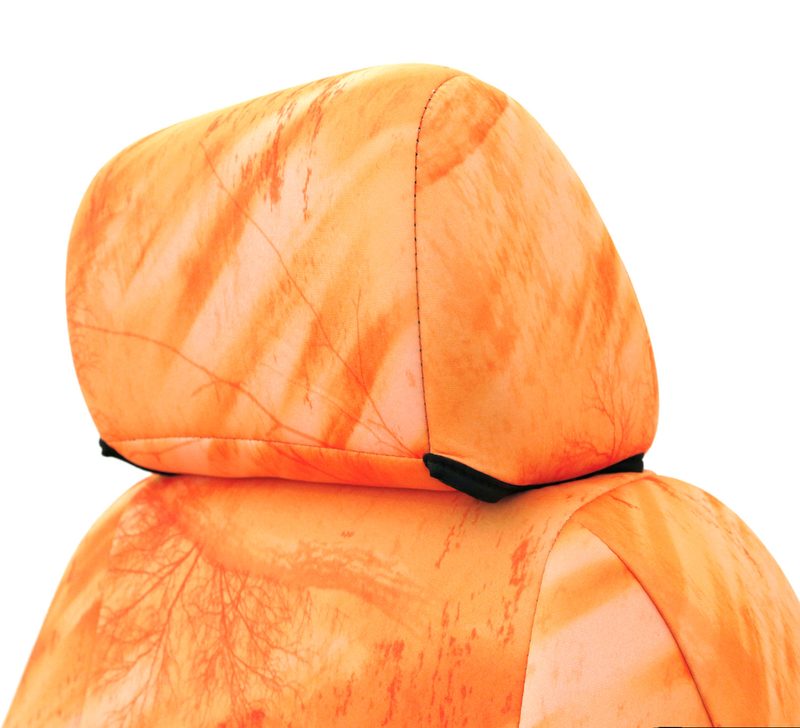 Realtree Fishing Light Orange headrest cover