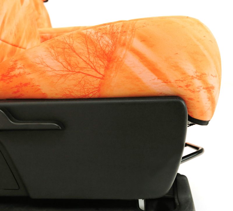 Realtree Fishing Light Orange seat bottom cover