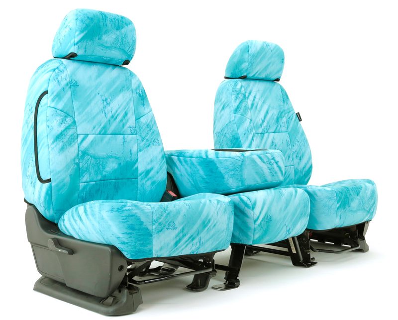 Realtree Fishing Light Teal seat covers