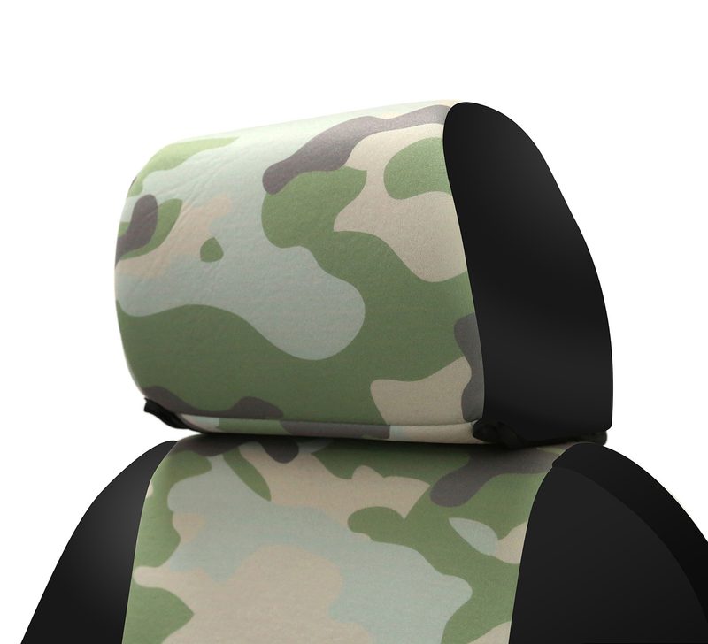 Traditional Camo Jungle headrest cover