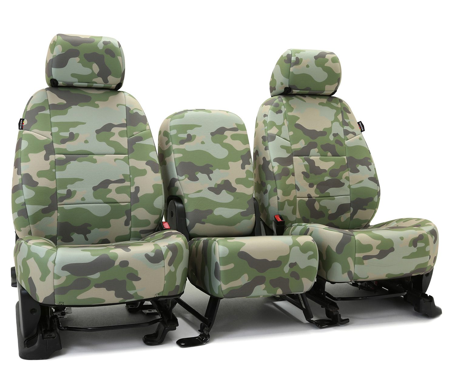 Traditional Camo Neosupreme Seat Covers for 2022 GMC Hummer EV Pickup 