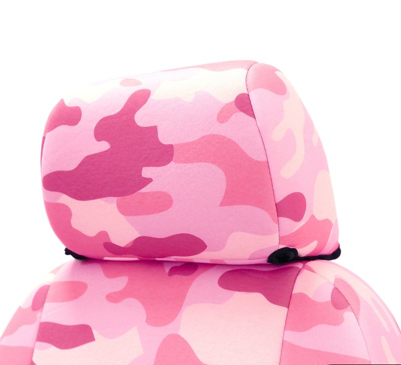 Traditional Camo Pink headrest cover