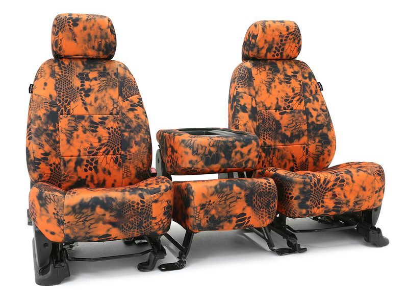 Kryptek Inferno seat covers