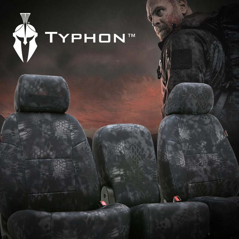 Kryptek Typhon custom fit seat covers