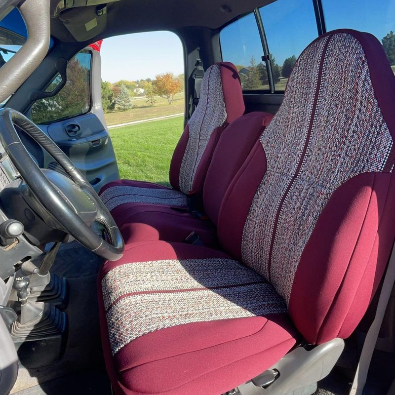Saddleblanket Seat Cover Wine
