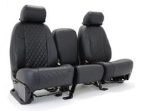Custom Seat Covers Diamond Stitch Leatherette for  Nissan Pathfinder 