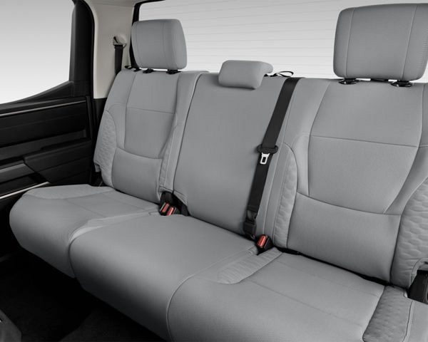 Toyota Tundra CrewMax rear seats split 60/40 without folding armrest