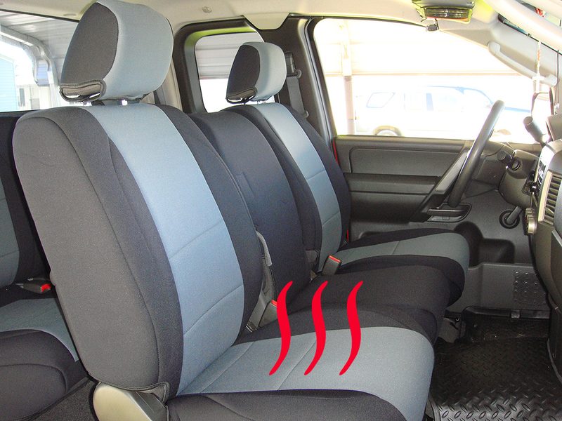 Can you use seat covers on heated seats?
